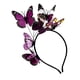thumbnail image 1 of Diadema con mariposas, diadema para el cabello, diadema de fiesta con mariposas, accesorios para el cabello, diadema pequeña, 1 of 1