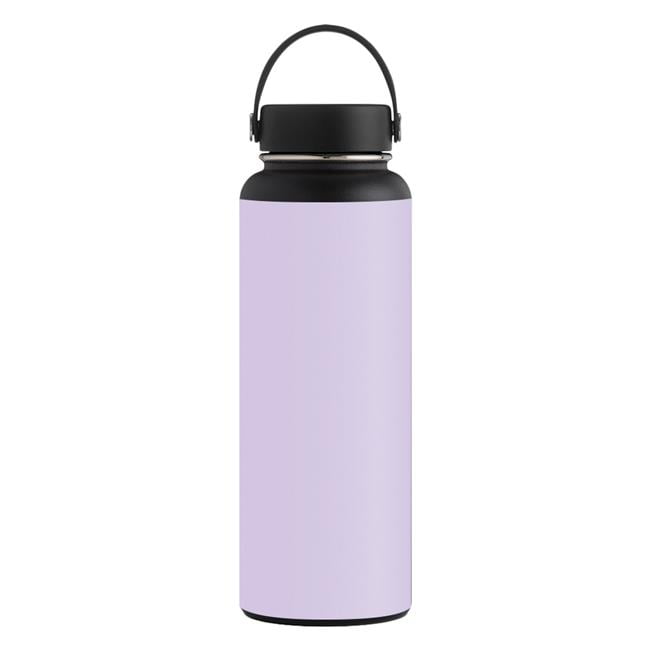 MightySkins HFWI40-Solid Lilac Skin for Hydro Flask 40 oz Wide Mouth ...