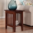 thumbnail image 3 of AFI Table d'Appoint Contemporain en Bois Massif, Noyer, 3 of 10