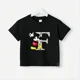 thumbnail image 3 of Marca Disney, camiseta de algodón puro con estampado de Mickey Minnie para verano para niños y niñas, camiseta creativa de calle para bebés, ropa para niños, 3 of 5