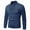 Blue, variant on Ribbed Knit Sweater for Men Fake Two Piece Lapel Shirt Fall Long Sleeve Solid Color Knit Blouse Fall Pullover Casual Top (Black 3XL)