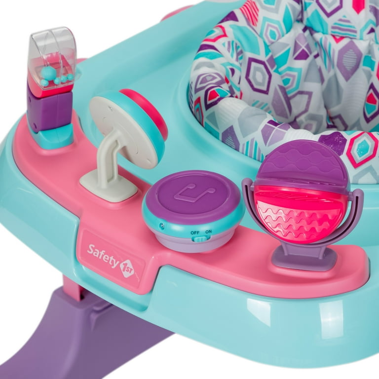 Safety 1ˢᵗ Ready, Set, Walk! DX Developmental Walker, Lavender Buzz