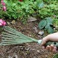 thumbnail image 4 of Ergonomic Grip Non-Slip Handle Hand Shrub Rake Gardening Hand Tools Rake, 4 of 5