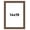 Barn Brown, variant on 14x19 Copper and Brown Real Wood Picture Frame Width 2 inches | Interior Frame Depth 0.5 inches |