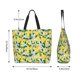 thumbnail image 5 of Fotbe Lemon1 Bolsa Tote Estética de Lona con Estampado para Mujer - Bolsa Reutilizable de Hombro Casual para Vacaciones, Compras, Trabajo y Gimnasio, 5 of 8