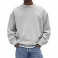 thumbnail image 2 of Betivan Men's Waffle Knit V-neck Hoodie, Solid Color Breathable Long Sleeve Raglan Pullover, for Daily Gym Workout Outdoor, 2 of 6