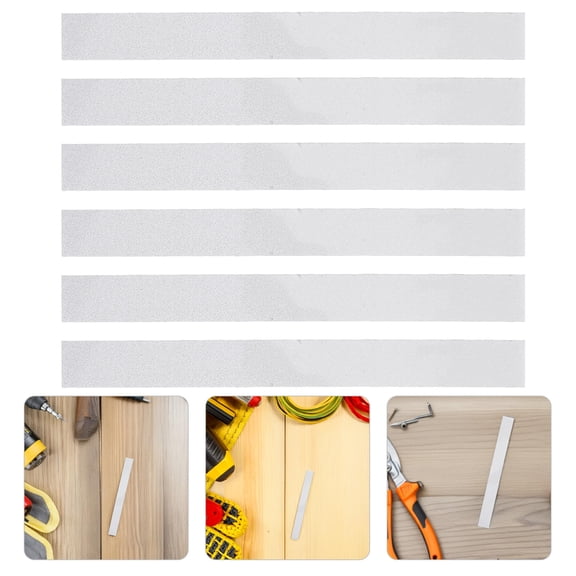 WHAMVOX 10pcs High Visibility Reflective Tape For Tachometers Speed Testing Tool Tape Speed Tester Reflective Strip Tachometer Supplies