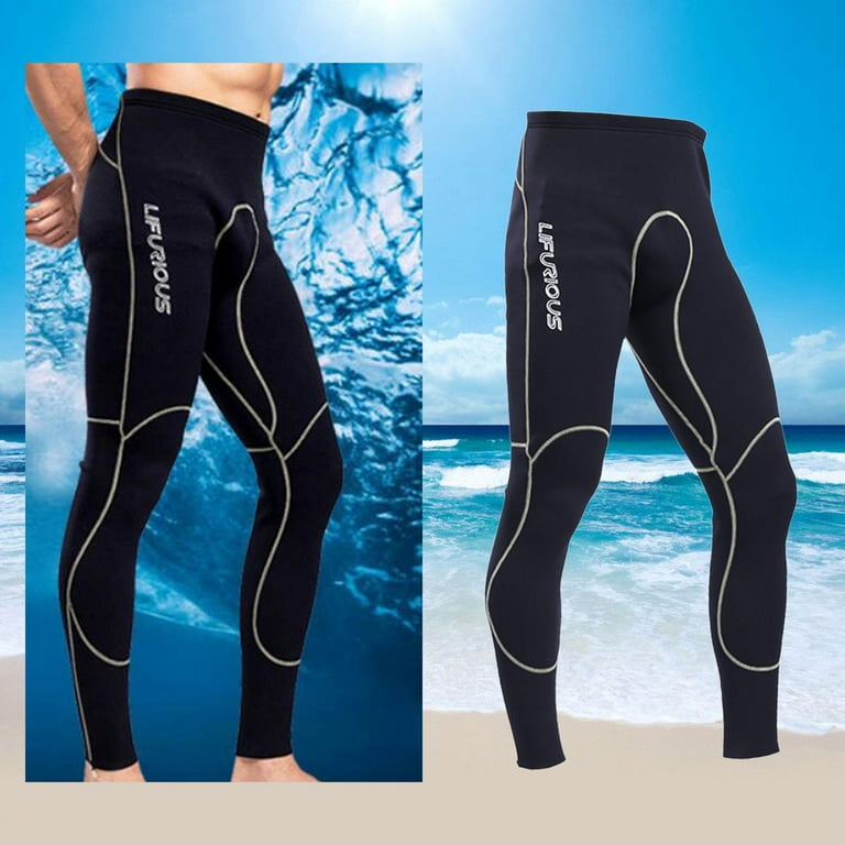 Mens Wetsuit Pants Neoprene Keep Warm 2mm for Surfing