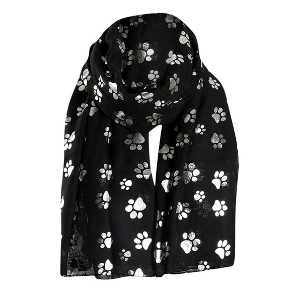 Aoochasliy Winter Scarfs Women's Printed Lightweight Scarf Shawl Wrap Ladies Long Scarf Gift