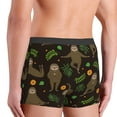 thumbnail image 5 of Junzan Sloth Doing Yoga Mens Underwear Boxer Briefs For Men’s - Large, 5 of 9