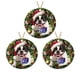thumbnail image 1 of Adornos navideños Navidad Listado de madera Guirnalda de perro Decoración de árbol de Navidad de madera Wmkox8yii gf8847, 1 of 8