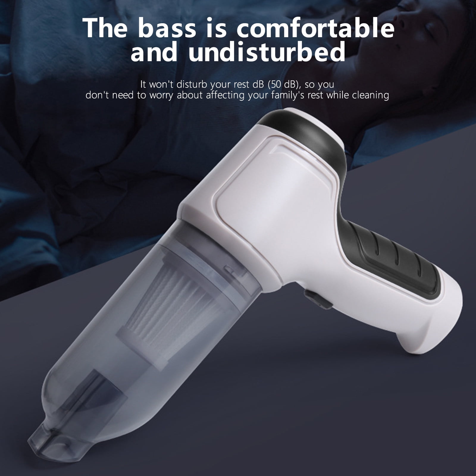 HBBKVI Handheld Vacuum Cleaner, Car Vacuum Cleaner, Portable Vacuum Cleaner, Dry/Wet Handheld Vacuum Cleaner
