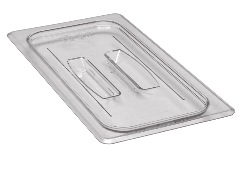 Food Pan Lid 1/3 Camwear Handle Clear
