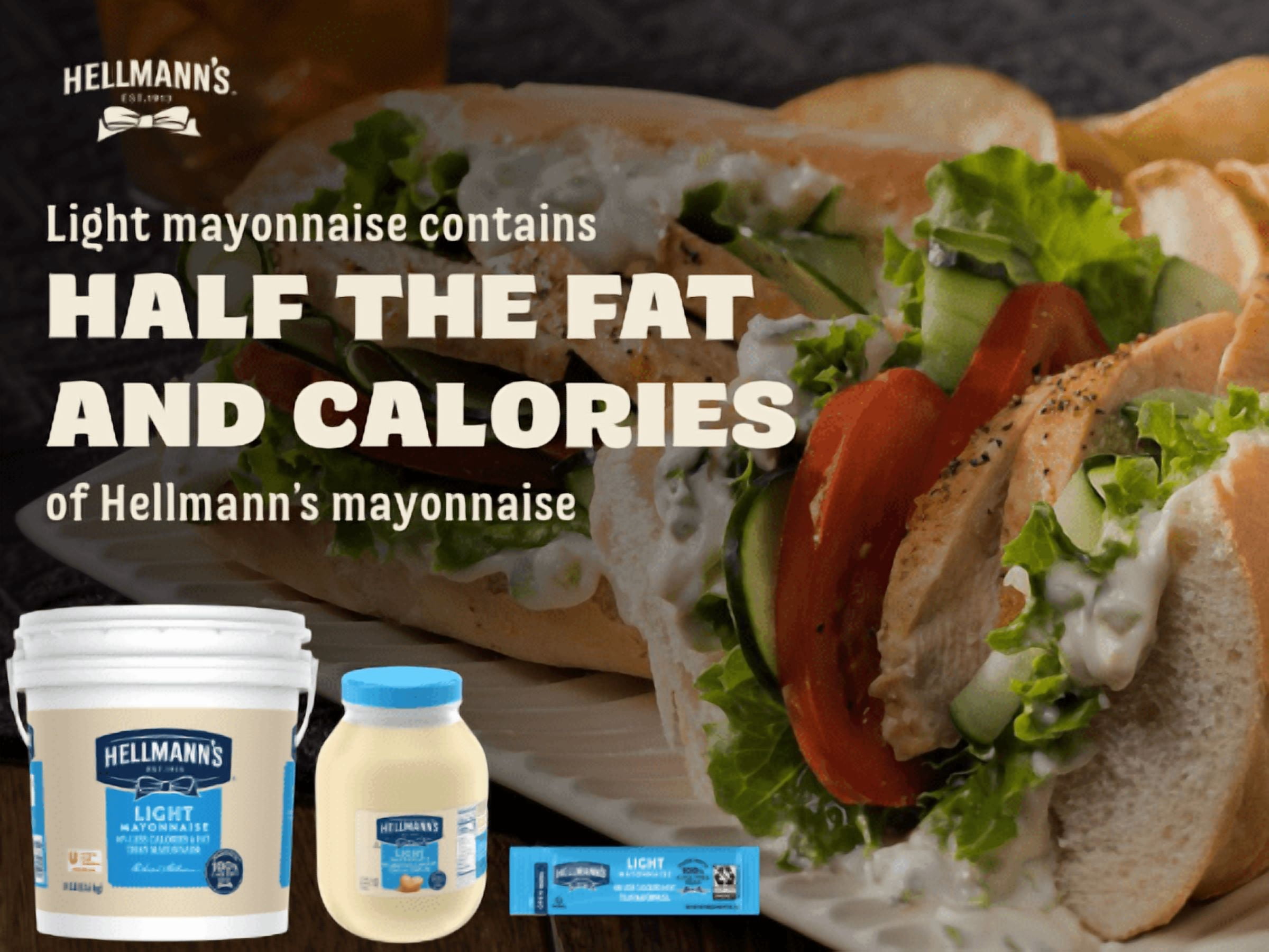 (2 pack) Best Foods Light Mayonnaise, Easy Open, Sandwich Spread and Condiment, Gluten Free, Stick Packets 0.38 oz, 210 count