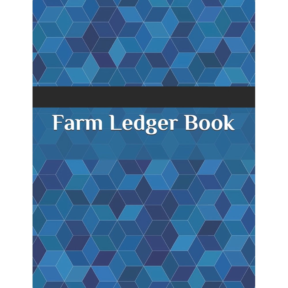 Farm Ledger Book Farm Record Log Farming Essentials Farm