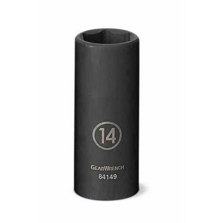 

Gearwrench Gearwrench 84137 1/4\ Drive 6 Point Deep Impact Socket 4mm