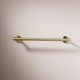 thumbnail image 2 of Toallero de pared para baño, acero inoxidable SUS 304, dorado cepillado, 40 cm, 2 of 5