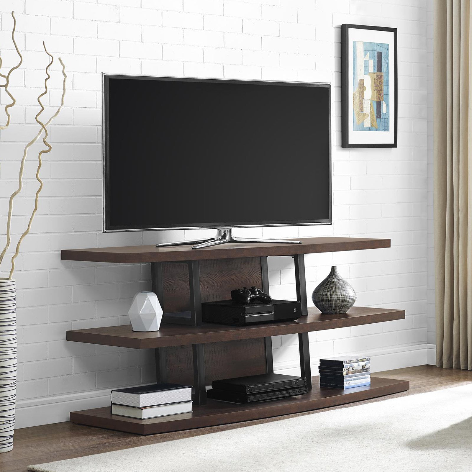 Ameriwood Home Castling TV Stand for TVs up to 70 ...