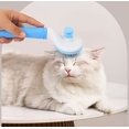 thumbnail image 3 of Cepillo autolimpiante para perros, gatos, conejos, mascotas, cepillo para quitar la capa inferior suelta, fácil de quitar, herramienta de masaje para mascotas adecuada para mascotas con pelo largo o corto ER, 3 of 5