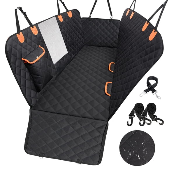 Funda DE asiento DE coche para perros EasyHawei 600D impermeable y resistente a los arañazos