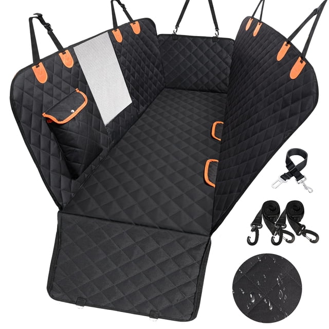 Funda DE asiento DE coche para perros EasyHawei 600D impermeable y resistente a los arañazos