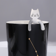 thumbnail image 4 of 1pc, Stainless Steel Coffee Spoon Lovely Cute Cat Shape Teaspoon Dessert Snack Scoop Ice Cream Mini Spoons Tableware Kitchen Tools, Aesthetic Room Decor, Festival Decoration, Party Decor, Party Packs,, 4 of 4