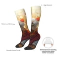 thumbnail image 4 of Balery Sunshine Flower Meditating Cat Calcetines novedosos Calcetines deportivos Calcetines hasta la rodilla Calcetines de algodón Calcetines originales y geniales, 4 of 6
