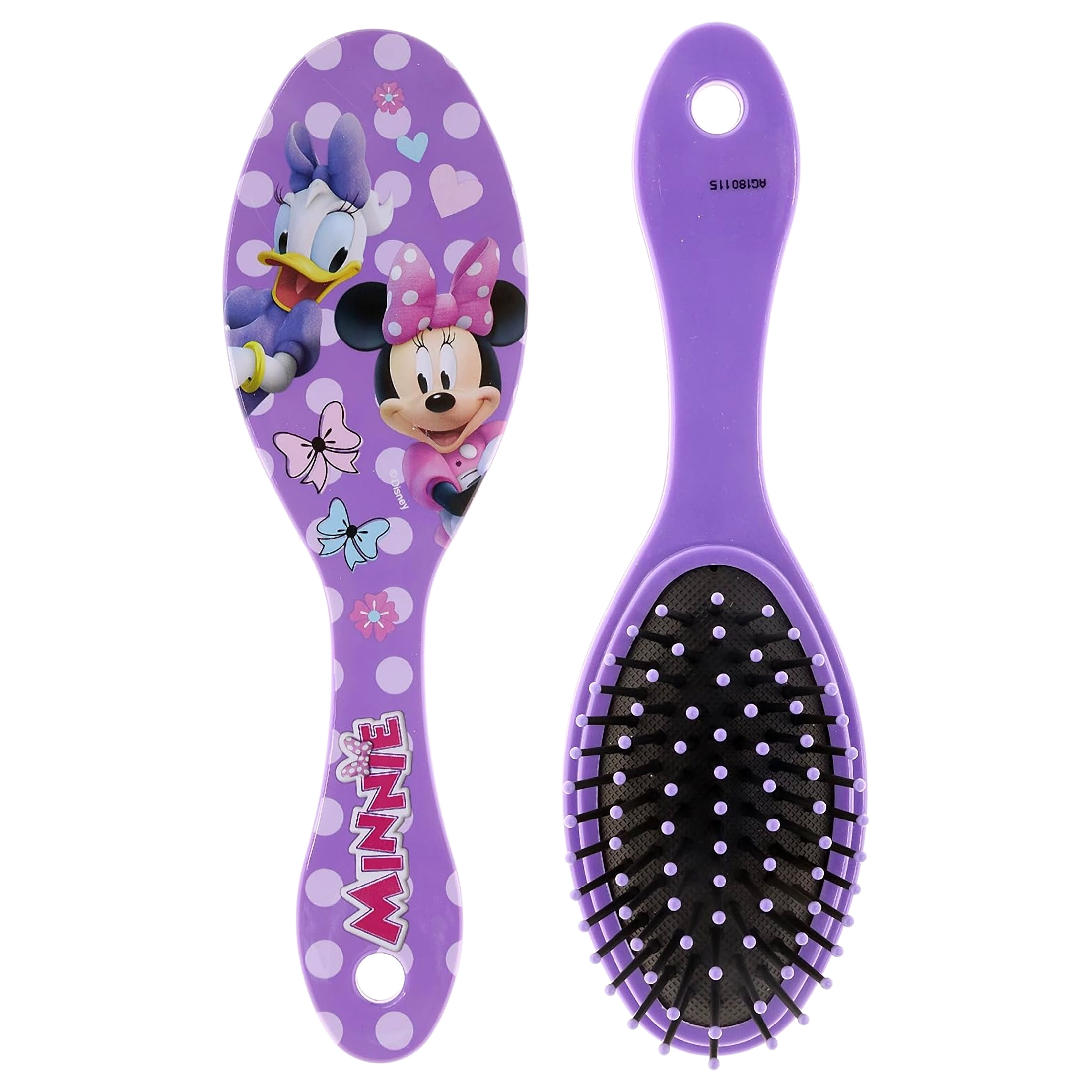 Minnie Mouse Brush & Hair Accessories by Disney, 7 Piece Set for Kids