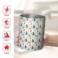thumbnail image 5 of 12oz Coffee Tumblers White Christmas Gingerbread and Tree Pattern Stainless Steel Vacuum Insulated Travel Tumbler Coffee Cups Mug with Lid and Straw with Cleaning Brush for Cold & Hot Drinks, 5 of 5