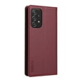 thumbnail image 3 of Wallet Case for Samsung Galaxy A52, Kickstand and 2 Card Slots, Shockproof and Scratch Resistant, Red, 3 of 15