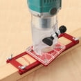thumbnail image 4 of EpheyFIF 2 In 1 Router Base Aluminum Router Base Diy Applications Lightweight Design, 4 of 8