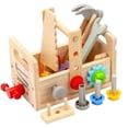 thumbnail image 1 of Caja de herramientas para niños, juguetes educativos y de aprendizaje temprano, 1 of 5