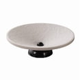 thumbnail image 2 of Modern Plastic Fruit Bowl for Kitchen Counter – Decorative Pedestal Bowl, 9.8” Wide Minimalist Fruit Tray for Home Décor, Table Decor, Entryway Key Bowl, 1Pcs, 2 of 4
