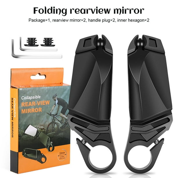 Folding cheap bike mirror
