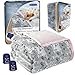 thumbnail image 3 of Shavel Home Products Micro Flannel Electric Reversible Sherpa Blanket, King, Cat Collage, 3 of 4