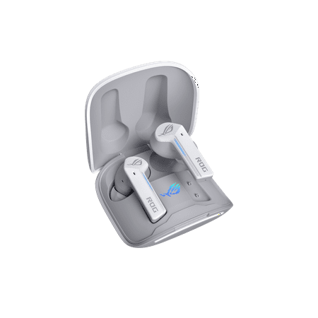 ASUS ROG CETRA ANC TWS Wireless Earphones Bluetooth Gaming Earbuds Low Latency True Wireless Charging IPX4 Waterproof Moonlight White