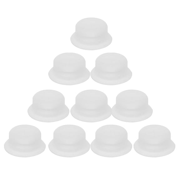 10pcs Pressure Pot Valves Silicone Valves Gaskets Silicone Pot Rings Pot Float Valves Sealing Rings