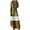 3-Vert, variante sur Caftan à Manches Courtes pour Femmes, Robe Longue Maxi Décontractée pour Dames, Robe d'Été Fluide à Motif Cachemire pour Fête, Robe d'Été Longue de Vacances pour Femmes, Robe d'Été de Soirée Cocktail, Tenue de Plage, Maillot de Bain