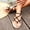 Black1, variant on Women's Rope Strap Thong Sandals Boho Casual Summer Beach Shoes
