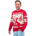 thumbnail image 2 of Christmas Vacation The Griswolds Threshold of Hell Clark Santa Hat Ugly Christmas Sweater, 2 of 5