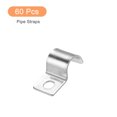 thumbnail image 3 of 60 Pcs Pipe Strap Fit for 7mm/0.28inch 304 Stainless Steel Strap for Pipe Fixing, 3 of 6