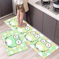 thumbnail image 3 of Alfombra de cocina antideslizante con estampado de dibujos animados, alfombra lavable para la entrada del hogar, alfombra para la puerta de la sala de estar, alfombra para el dormitorio, 3 of 5