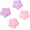 Pink+Purple Star, variant on DFORD Cute Thumb Grip Caps for Switch 2, PS5 PS4 Xbox Series XS Xbox One Switch PRO Controller Steam Deck, 4PCS Soft Rubber 3D Thumbsticks Button Joystick Cover, KB Mouth