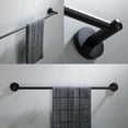 thumbnail image 5 of Kraus 24" Bathroom Towel Bar, Matte Black, 2.1"H, 5 of 7