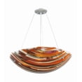 thumbnail image 4 of Meyda Tiffany 109206 Metro 3 Light 24" Wide Pendant - Nickel, 4 of 7