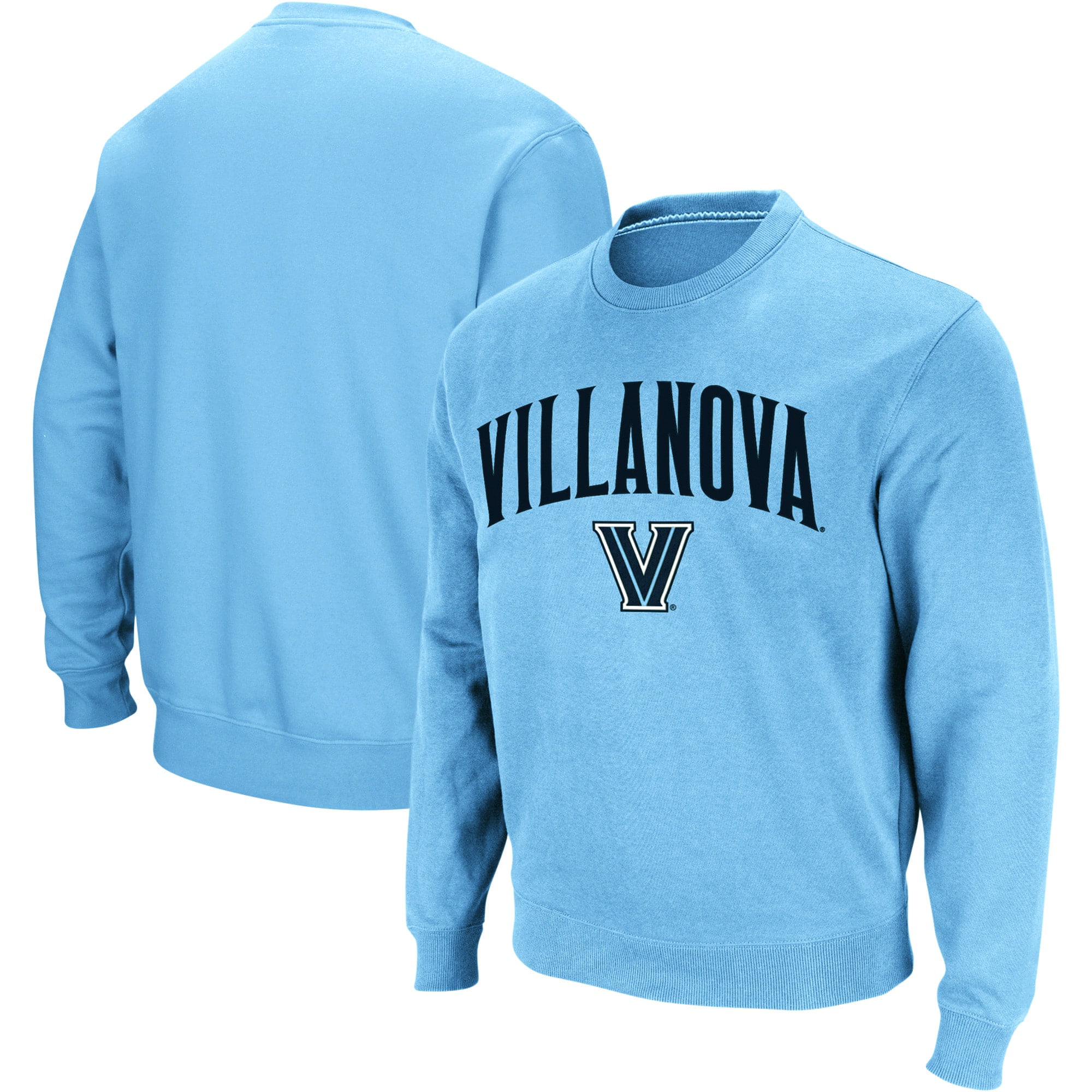 The Blue Brand NCAA Mens Crewneck Sweatshirt Team Color Icon