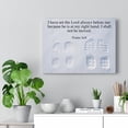thumbnail image 5 of Scripture Walls Psalm 16:8 I Shall Not Be Moved Bible Verse Canvas Christian Wall Art Ready to Hang Unframed, 5 of 9