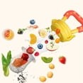 thumbnail image 3 of Alimentador de frutas para bebés Chupete Alimentador de alimentos frescos, Juguete de dentición de frutas para niños pequeños y niños Fokelyi LRWJ465-9, 3 of 6