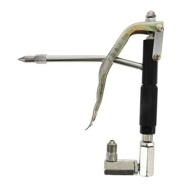 Luxshiny Grease Adapter Universal Yellow Grease Gun Multi Color with Quick Release High Pressure Pump 1Set