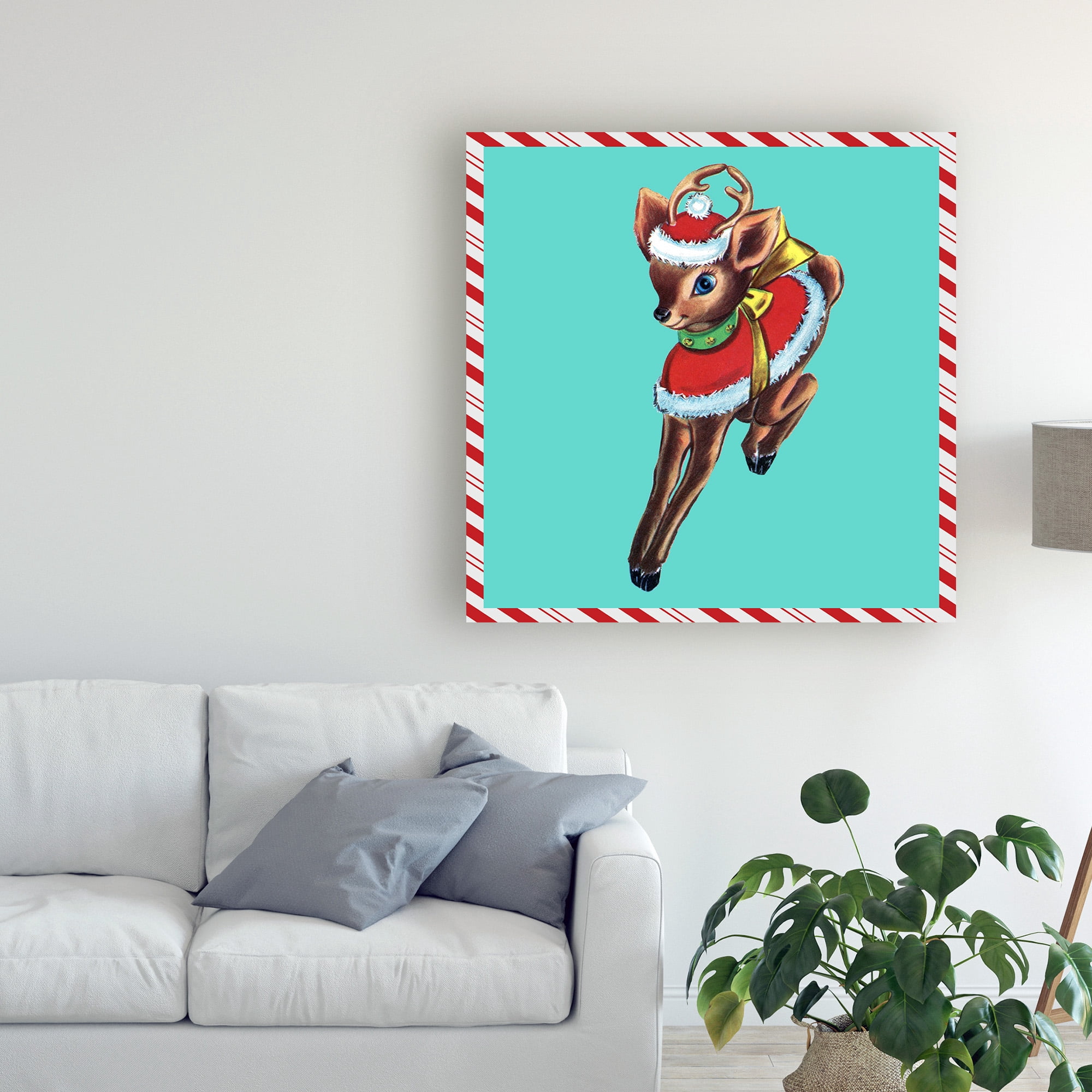 Trademark Fine Art '1955 Christmas III' Canvas Art by Alicia Ludwig